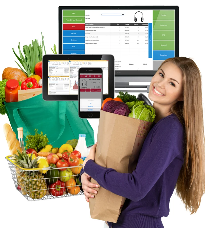 GROCERY RETAIL ERP, POS, STORE SOFTWARE